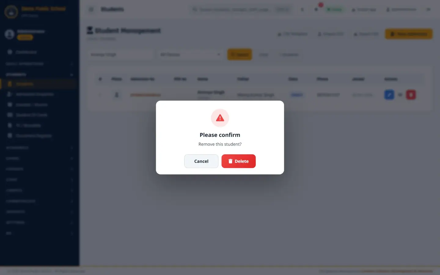 Remove asks twice.
